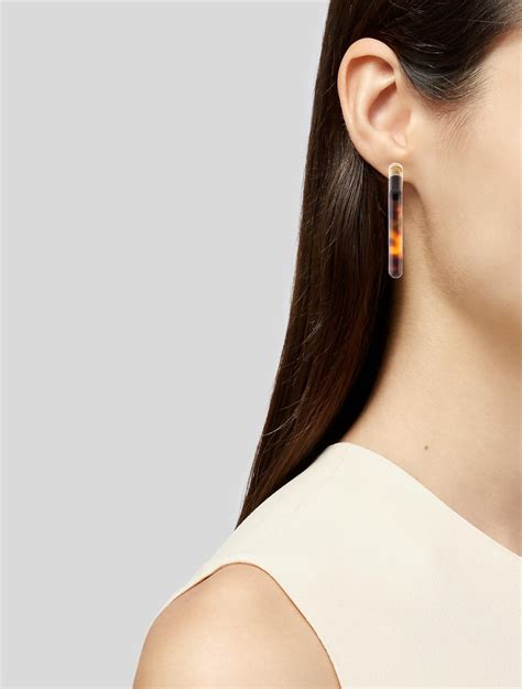 fendi earrings drop|genuine fendi earrings.